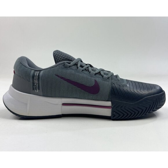 Nike Zoom GP Challenge 1 HC Hard Court Men Tennis Shoes Sneakers Gray FB3147-006 - Picture 5 of 10